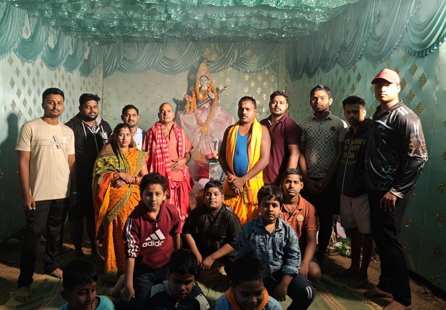 ବରୁଡିକୁଦ ଗ୍ରାମ ରେ ସରସ୍ବତୀ ପୁଜା ଅନୁଷ୍ଠିତ 
